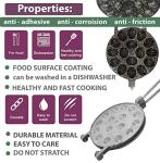 Walnut Cookie Mold Maker 16 Non-Stick Granite - Oreshki Mold Maker - Walnut Cookie Maker Oreshek - Oreshnitsa Maker - Nutty Maker - Oрешница Russian - Nut Cookies Maker - Oreshki Maker Molds