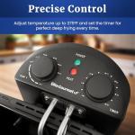 Elite Gourmet Electric 4.5 Qt. Deep Fryer