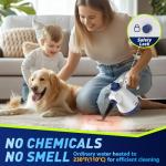 Steam Cleaner, Pressurized Handheld Steam Cleaner for Home with 12pcs Accessories & Safety Lock, Multi-Surface & Powerful Home Use Steamer for Cleaning, Car, Bathroom, Shower, Window, Grime, Grease