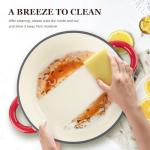 Overmont 5.5QT Enameled Cast Iron Dutch Oven