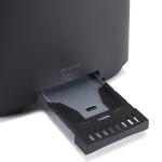 Amazon Basics 2 Slice Toaster, With 7 Browning Settings, Extra Wide Slots For Bagels and Special Breads, Removable Easy-to-Clean Crumb Trays, Cancel/Defrost/Bagel Buttons, 800W, Black & Silver