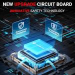 AAOBOSI #12 Meat Grinder, [3000W] 3 Speed Meat Grinder Heavy Duty: Built-in Storage Box, 2 Blades,4 Plates,3 Sausage Stuffers,Kibbe Kit,Meat Claw & Burger Press, for Home & Kitchen Use