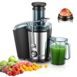 Juicer Machines Vegetable and Fruit, 800W Powerful Juilist Centrifugal Juicer Machines Easy to Clean with Brush, Dual Speeds Juice Extractor Machine with Large 3'' Feed Chute & Anti-Drip