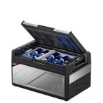 BougeRV 12 Volt Portable Refrigerator, 41 Quart Rocky V2.0 Dual Zone Car Fridge Freezer with APP Control, Compressor Cooler 12/24V DC, 110~240V AC for Overlanding, Camping, Travel, RV, Truck