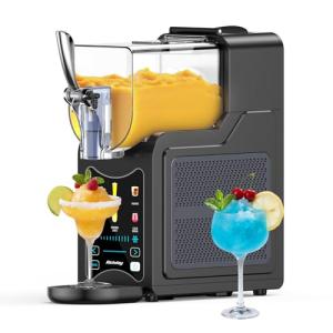 Richday Slushie Machine for Home – 88oz Frozen Drink Maker with 6 Preset Modes, No Ice Needed, Self-Cleaning, BPA-Free, Dishwasher Safe, Ideal for Slush, Frappe, Milkshake, Margarita, Cold Drinks