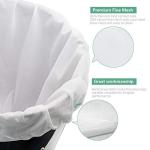 Bellamei Brew Bags Reusable 2 Pack 250 Micron Fine Mesh Bag for Fruit Cider Apple Grape Wine Press Drawstring Straining Brew in a Bag (2 pack-24"×32")