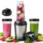 Sweetcrispy Smoothie Blender, Personal Blender Set for Kitchen, Smoothies Maker With BPA-Free Portable Cups For Shakes, Sauces, Juice, Ice Crushing