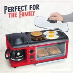 Nostalgia 3-in-1 Breakfast Station with Coffee Maker