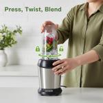 Sweetcrispy Smoothie Blender, Personal Blender Set for Kitchen, Smoothies Maker With BPA-Free Portable Cups For Shakes, Sauces, Juice, Ice Crushing