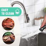 HAUSHOF Steak Knives Set of 8, Premium Stainless Steel Serrated Steak Knife Set with Gift Box, Full Tang and Ergonomic Handle, Gifts Knife Set for Mom, Dad, Wife and Husband