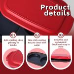 Microwave Egg Cooker, Portable Poacher/Fryer Egg, Egg Cooker for Breakfast Sandwiches Maker for 2 Eggs, for Kitchen, Travel, Gifts Dishwasher-Safe (red)