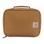 Carhartt Insulated Lunch Cooler For Men and Women, Fully Insulated Lunch Pale for Everyday Use, 4 Can (Brown)
