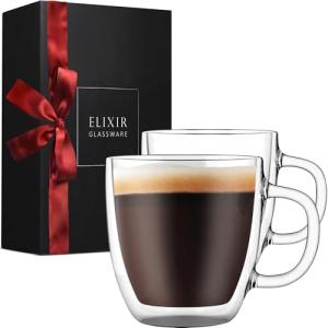 16 oz Insulated Double Wall Coffee Mug Set