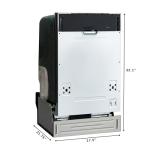 KoolMore KM-DW1852-PR 18 in. ADA Panel Ready with 8 Place Settings 52 DB Dishwasher in Stainless-Steel, UL and Energy Star Certified