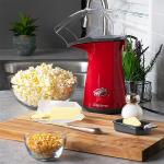 Presto 04863 Poplite Hot Air Popcorn Popper - Built-In Measuring Cup + Melts Butter, Easy to Clean, Built-In Cord Wrap, 18 Cups, Red