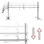 Rotisserie Grill Kit Stainless Steel Tripod Rotisserie Stand,52inch Pig Lamb Hooded Roaster Charcoal Spit with 15W Motor & Adjustable Height Lockable Casters for Outdoor Camping Party, Rated 90 LB