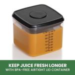 Omega Cold Press Juicer Machine, All-in-One Nutrition System for Vegetable and Fruit Juice, Nut Butter, Baby Food, Pasta and Sorbets, Triple-Stage 80-RPM Slow Masticating Juicer, 200-Watts, Black