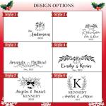 Personalized Cutting Board for Christmas 2025 Gifts, Custom Engraved Wood Cutting Board for Housewarming, Anniversary, New Home, Wedding, Engagement, Christmas Good Gift Idea for Couple, Parent, Women