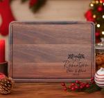 Personalized Cutting Board for Christmas 2025 Gifts, Custom Engraved Wood Cutting Board for Housewarming, Anniversary, New Home, Wedding, Engagement, Christmas Good Gift Idea for Couple, Parent, Women