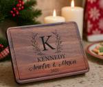 Personalized Cutting Board for Christmas 2025 Gifts, Custom Engraved Wood Cutting Board for Housewarming, Anniversary, New Home, Wedding, Engagement, Christmas Good Gift Idea for Couple, Parent, Women