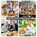 Joehea 3-in-1 Tortilla Sealer Crimper (10+8+6 Inch) Detachable Tortilla Sealer|Leak-proof Shark Tooth Design|Dishwasher Safe|Suitable for Burritos, Pancakes, Dumplings（Yellow Black）