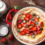 Miereirl 6 Quart Enameled Dutch Oven Pot with Lid, Cast Iron Dutch Oven with Dual Handles for Bread Baking, Cooking, Non-stick Enamel Coated Cookware (Red)