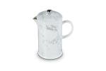 Le Creuset Stoneware 34 oz. French Press, Marble Collection