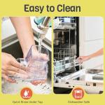 Nexsujo Rotary Cheese Grater Hand Crank, 3 Blades Slicer Shredder, Cheese Grater for Kitchen, Multi-Functional Kitchen Tool for Vegetables, Nuts, Chocolate, with Strong Suction Base, Blue