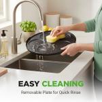 NutriChef Electric Crepe Maker & Griddle Cooktop | Nonstick Reversible 12 Inch Hot Plate with LED Indicator Lights & Adjustable Temperature Control | Wooden Spatula & Batter Spreader Included