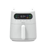 CRUX x Marshmello 3.0 QT Digital Air Fryer with TurboCrisp Technology, Touch Screen Temperature Control, Timer and Auto Shut-off, Fully Programmable, Silicone Cupcake Molds Included, White