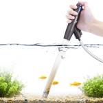 Aquarium Vacuum Gravel Cleaner Adjustable, Aquariums Siphon Fish Tank Cleaner, Manual Python Water Changer with Air Push Button, Fishtank Vacuums Cleaning Kit for Suck Manure Wash Sand