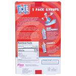 ICEE 2 Pack Slushie Syrups. Genuine ICEE Shaved Ice Syrups including Blue Raspberry and Red Cherry Flavors. 2 16.9 Fl oz Bottles. Perfect For Snow Cones, Slushies, Sodas & Ice Pops.