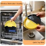 Twostubir Tortilla Sealer and Crimper for 6, 8, 10 Inch Wraps | 3-in-1 Manual Press for Homemade Burritos, Quesadillas, Tacos, and Calzones