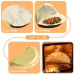 Twostubir Tortilla Sealer and Crimper for 6, 8, 10 Inch Wraps | 3-in-1 Manual Press for Homemade Burritos, Quesadillas, Tacos, and Calzones