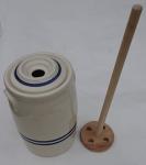 Butter churn (Wooden Dasher Oak round)
