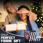 DRAGON RIOT Steak Knives Set of 6 Serrated Edge Steak Knife Set Japanese Stainless Steel Dinner Knife Diswasher Safe Steak Knives with Gift Box