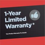 Amana A33 Kitchen Garbage Disposal with Power Cord, 1/3 HP Motor Continuous Feed Food Waste Disposer, A33 W/C