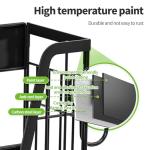 YIWANFW Magnetic Shelf for Fridge, Fruit Potato and Onion Storage Bins, Magnetic Spice Rack Shelves for Side of Refrigerator, Fruit Basket Magnetic Fridge Shelf Kitchen Pantry Storage Organizer