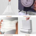 18 Gallon Heavy Duty Compactor Kitchen Trash Bags 1.2 Mil THICK 100 Count with Reinforced Drawstring | Perfect Fit for 18 Gallon & Most Kitchen Compactors | Tear & Leak Resistant