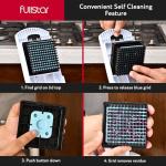 Fullstar Mandoline Slicer for Kitchen - Vegetable Chopper, Onion Potato Food Veggie Fruit Slicer and Cutter with Container, Kitchen Gadgets & Accessories, Home Essentials (All-in-1, White/Black)