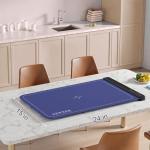 Warming Mat for Food,Warming Trays with 4 Temperature Levels 10 Seconds Heating Tech，Silicone Electric Warmer for Parties Buffet,Dining and Hosting