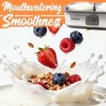 JoyMech Yogurt Maker Machine with Two 1-Quart Containers for Larger Batches, Oatmeal, Pudding, or Jello, Food-Grade Martial, One-touch Control, Homemade Yogurt