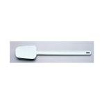 Rubbermaid Commercial Products Scraper Spatula, 9.5-Inch, White, Spoon Shaped Food Scraper for Baking/Mixing/Cooking in Kitchens