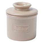 Butter Bell - The Original Butter Bell crock by L Tremain, a Countertop French Ceramic Butter Dish Keeper for Spreadable Butter, Café Matte Collection, Beige