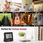 ThermoPro TP157 Hygrometer Indoor Thermometer for Home, Room Thermometer Humidity Meter with Accurate Temperature Humidity Sensor for Greenhouse Baby Room Office-1 Pack