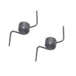 Generic French Door Refrigerator Spring, 2 Pack, Heavy Duty Steel, 1-1/8" Long, Direct Replacement, 16-20 Cubic Feet