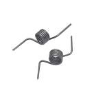Generic French Door Refrigerator Spring, 2 Pack, Heavy Duty Steel, 1-1/8" Long, Direct Replacement, 16-20 Cubic Feet