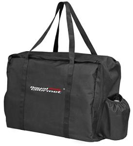 Royal Gourmet CB2101 Portable Grill Carry Bag, 600D Polyester Oxford Fabric Outdoor Tabletop Grill Griddle Carry Bag for Camping and Picnic, 20.28" L x 8.46" W x 18.11" H, Black