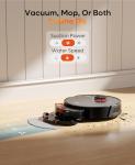 uninell Robot Vacuum and Mop Combo,Lidar Navigation Robotic Vacuum Cleaner with 3.5L Self Emptying Station,5000Pa Vacuum Robot,180mins Runtime,No-Go&No-Mop Zones,App/Alexa/Remote Control,UR3