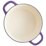 Crock-Pot Artisan Round Enameled Cast Iron Dutch Oven, 7-Quart, Lavender Purple